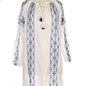 Haute Hippie White Maxi Coverup